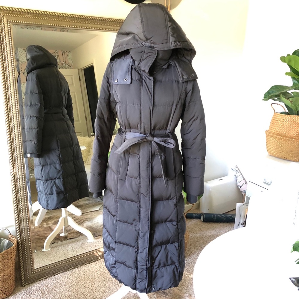 Long Down Puffer Coat Medium